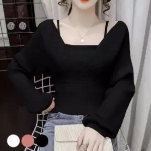 스퀘어 인기 랩스타일 나시 일체형 감성 퍼프 소매 여 여자블라우스 예쁜블라우스