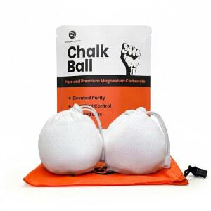 다이나믹콤보 클라이밍 초크 | 암벽 등반, 웨이트 팅 및 체조용 리필 가능 초크 볼 | 보관 가방 포함