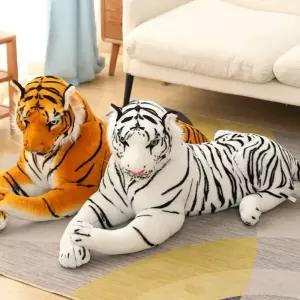 리얼한 대형 호랑이 동물 백호 사자 황호 선물 새끼호랑이