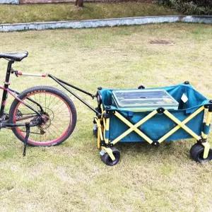 자전거 웨건 연결장치 캠핑왜건 브라켓 견인 연결봉 캠핑 오토바이 연결고리 라이딩 운반