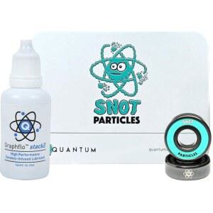 퀀텀 베어링 과학 스노 입자 스케이트보드 베어링 키트와 스택츠 그래프플로 크림 포함