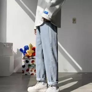 좋은 남자 워싱 빈티지 슬랙스 반바지 청바지 예쁜 편하게 면바지 바지 입기 롤업 데