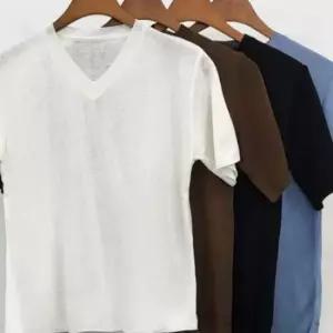 썸머 인기 린넨 반팔 니트 감성 티셔츠 니트 니트티 카라셔츠 골지니트