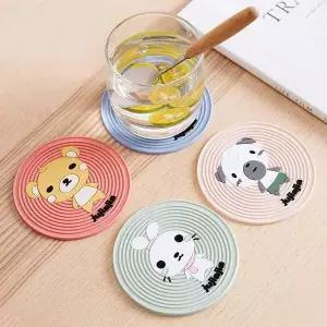 애니멀 컵받침 주전자받침 코스터 홈카페