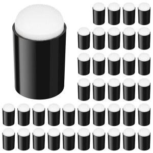 Ymapinc 40Pc 공예용 핑거 스펀지 도버, 페인트, 잉크 블렌딩, 메이크업 카드 만들기, 스탬핑 브러시