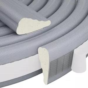 118인치 쐐기형 웨더 스트리핑 도어 씰 창문 및 단열재 자체 접착 폼 충돌 방지 스트립 방음용 웨더스트립