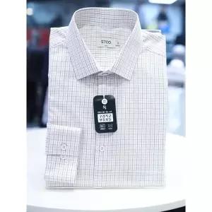 [STCO] 세이브존04 FW 베이지 체크 셔츠 1DS24310_P369257943