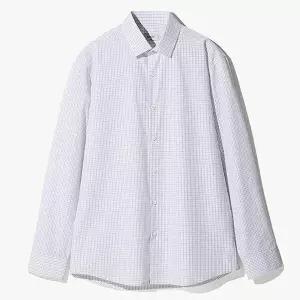 [STCO] 세이브존04 베이지 체크 셔츠 슬림핏 1DS24310S_P368728710