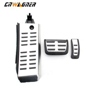 자동차 스테인레스 스틸 페달, 연료 브레이크 발판 아우디 A6 2009 LHD 패드 스티커