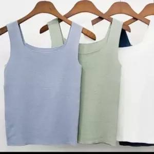 나시 인기 민소매 니트 티셔츠 감성 니트 니트티 카라셔츠 골지니트