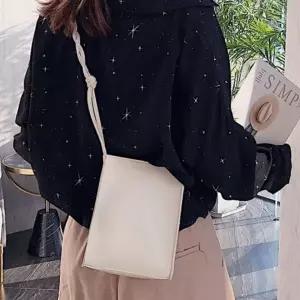 ( )인기 여성 크로스백 핸드폰수납 숄더백 화이트 가방