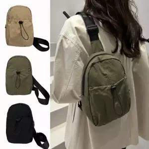 크레모 캐주얼 체스트백 크로스백 가슴가방