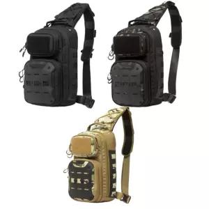 다용도포켓 등산힙색 매쉬쿠션 슬링백 정리 배낭여행배낭 소품 캠핑