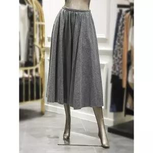 [제시뉴욕] 세이브존04 울혼방 포켓 주름 롱스커트 jd85nssl228000_P379790943