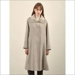 [올리비아로렌] HC04 니트 배색 라이너 롱 코트 VOCEA4WA321_P404710254