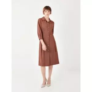 [올리비아로렌] HC04 카라 버튼 포인트 원피스 VOCOA3F7311_P368672156