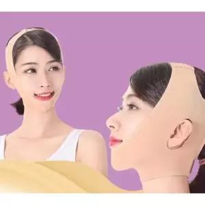 V밴드 이중턱 관리 밴드 불독살 얼굴 압박 리프팅