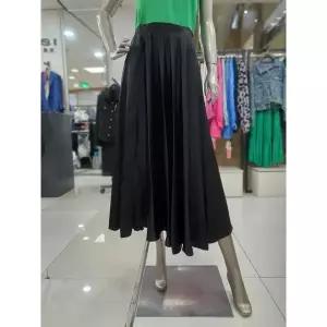 [제시뉴욕] 세이브존04 공단소재 주름 롱 스커트 be85sp029000_P382397185