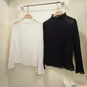 [스테파니] HC07 시스루 물방울 레이어드 티셔츠 A26TS6101_P415044793