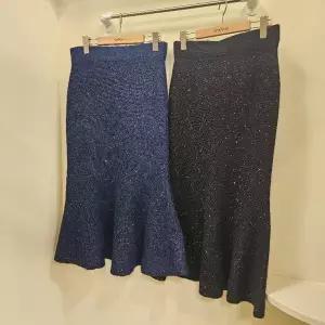 [스테파니] HC07 레아 스팽글 머메이드 니트 스커트 A25SK5406_P411043347