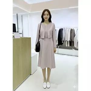 [롯데백화점]SOUP 투피스형 벨트세트 원피스  SC2OPM0A1