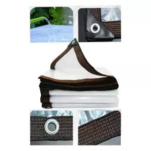 투명 비닐 방수포 보온 온실 필름 방풍 커버 5X6M