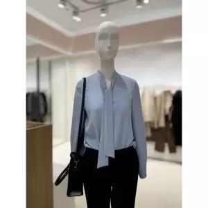 [롯데백화점]SOUP 타이끈 V넥 긴팔블라우스  SCRLS90F