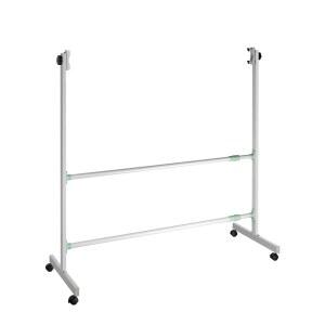 ROCOFF 화이트보드 이젤 스탠드 전용, 모바일 롤링 화이트보드 스탠드, 가정, 사무실, 교실 및 학교용 드라이 이레이즈 화이트보드를 위한 조절 가능한 너비 스탠드.