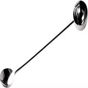 프릴링 커피 스푼 교반기 - 2테이블 실버 11인치 핸들 스테인리스 스틸 계량 스쿱 프렌치 프레스 교반