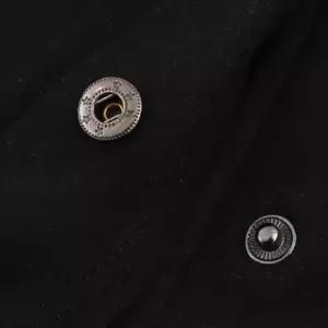 봄 여자하프코트 봄코트 세무 질감 효과 케이프 코트 ible1