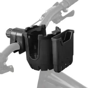 블랙 자전거 물통거치대 컵홀더 유모차 물병 킥보드