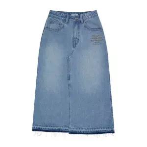 매장정품 와키윌리 WACKYWILLY WACKY WILLY 우먼스 롱데님 스커트 블루 WA2501SR61BL 1154849