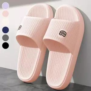 여성 슬리퍼 eva HL] 실내 미끄럼방지 곰돌이 샌들