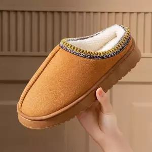 여성 골덴 슬리퍼 플랫폼 ZG-UGK103 빅사이즈 털