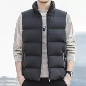 겨울 따뜻한 간절기 캐주얼 패딩조끼 레이어드 스포티