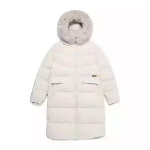 내셔널지오그래픽본점N254WDW190 여성 후드 퍼 롱기장 구스다운 점퍼 2컬러 1717801