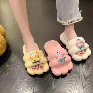 뚱카롱슬리퍼가벼운 사무실 가벼운슬리퍼 컴포트 층간소음 슬리퍼 가