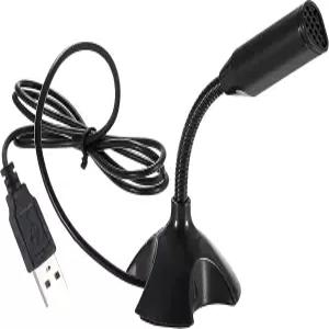 데스크톱 컴퓨터 및 노트북용 BLAPSURO 미니 USB 마이크 조절 가능한 스탠드가 있는 휴대용 콘덴서 PC/Mac