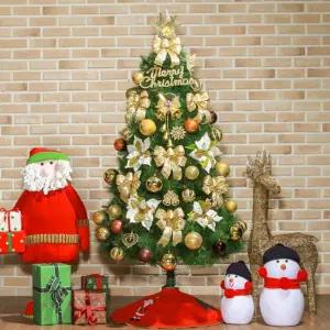 골드리본풀장식솔잎트리(180cm) 전구포함풀세트 [AQG2732]