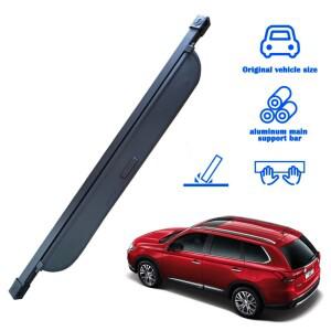 호환 미쯔비시 아웃랜더 테일 카고 커버 자동차 부품 트렁크 개인 정보 보호 개폐식 방수 2013-