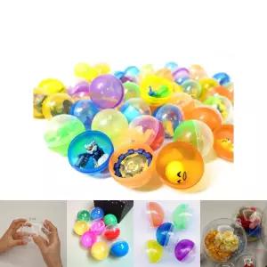 둥근캡슐 캡슐뽑기 뽑기통 빈캡슐 뽑기캡슐 추첨볼/갭슐/원형/추첨/이벤트/게임/추첨통/어린이집/축제/경품