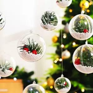 투명볼 꽃 사탕 캔디 초콜렛 반지 장식 케이스 16cm/복불복/용품/이벤트용/경품용/뽑기/갭슐/원형/추첨