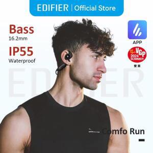 Edifier Comfo Run 오픈 이어 무선 블루투스 공기전도 스포츠 헤드폰 IP55 방수 딥베이스 운동