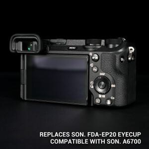 호환 JJC A6700 아이컵 FDA-EP20 소프트 실리콘 아이피스 뷰파인더 소니 대체