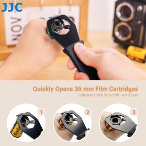 호환 JJC 35mm 필름 카세트 오프너 제거 Kodak 카트리지용 논슬립 암실 처리 도구 Fujifilm 액세서리