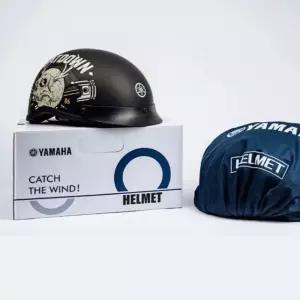 야마하 사계절 헬멧 바이크 하프헬멧 스냅백 스쿠터 혼다 오토바이 남녀공