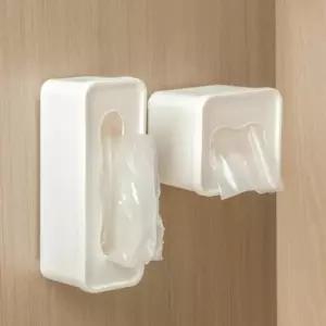 보관함 정리함 뽑아쓰는 서랍 케이스 겸용 1개 뽑는 속 비닐 3size 봉지 벽면 부착 수