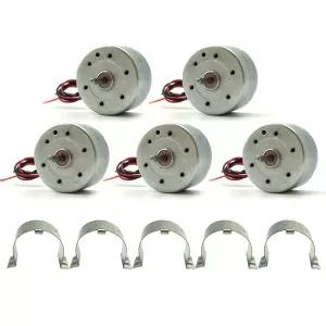 DIY 장난감용 EUDAX 미니 발전기 모터 3V-12V DC 전동기 풍력 터빈 핸드 크랭크 모델(금속 홀더)