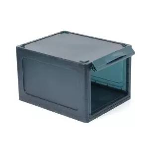 수납 16.5L 블루그린 서랍형 반투명