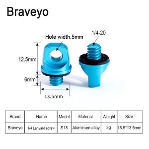 호환 논슬립 사진 1/4 인치 카메라 끈 나사 핸드 스트랩 어깨 Dslr 플레이트용 퀵 릴리스 마운트